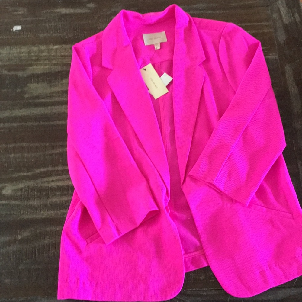 Hot pink blazer